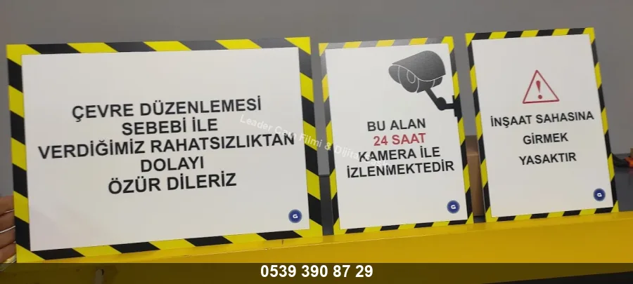 Bahçelievler tabela ve dekota baskı 01