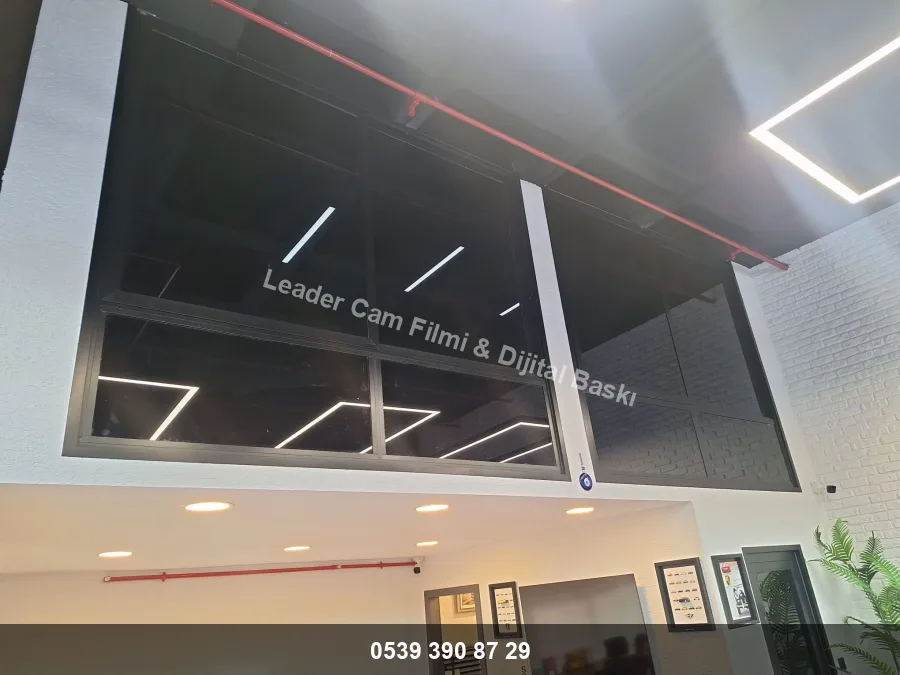 Kağıthane güneş kontrol cam filmi uygulaması 01